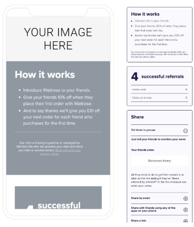Mention Me UI improvements